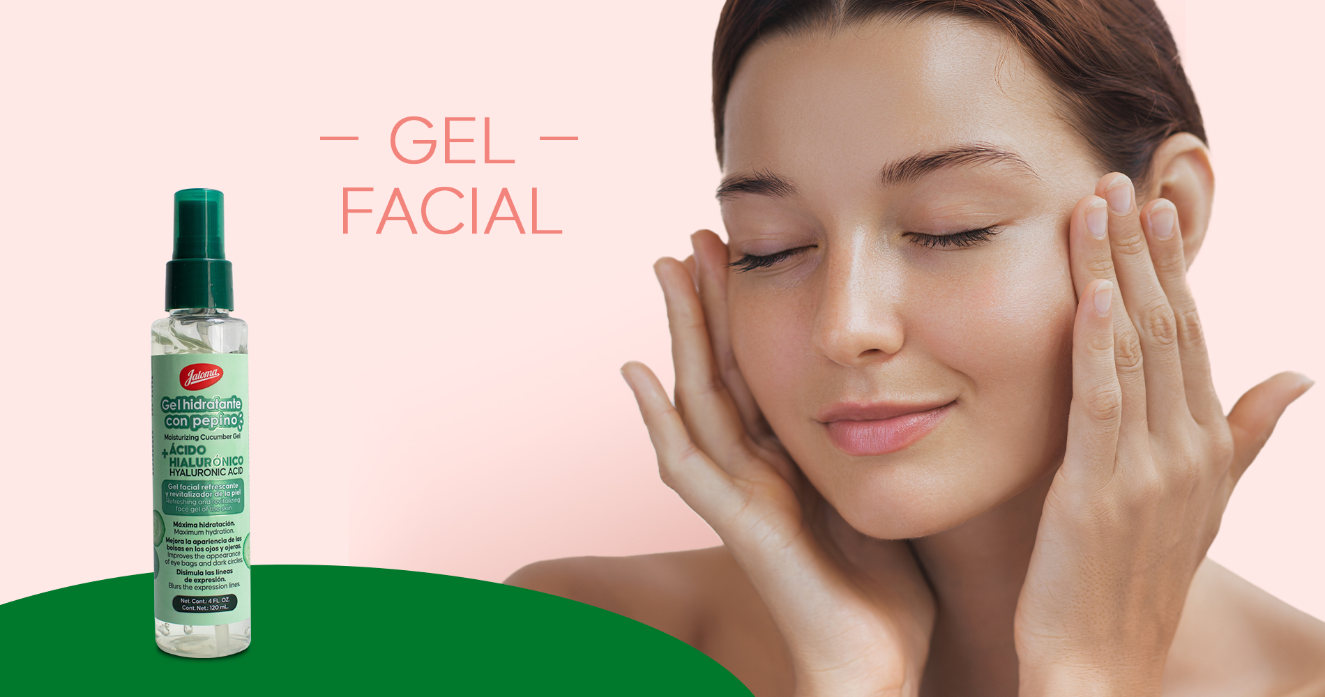 Banner Gel Facial Jaloma